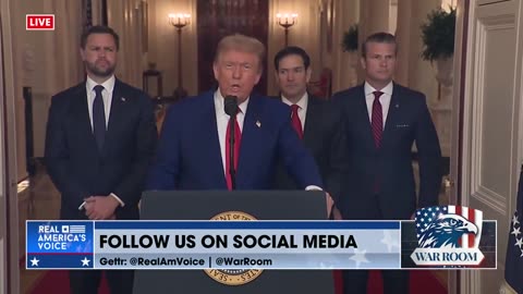🚨🚨PRESIDENT TRUMP ADDRESSES THE NATION REGARDING HIS DECISION TO BOMB IRAN'S NUCLEAR FACILITIES 🇺🇸