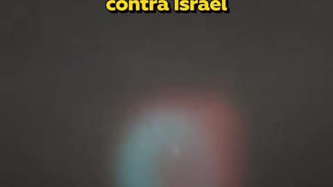 Impresionante destello en el cielo durante un ataque hutí contra Israel