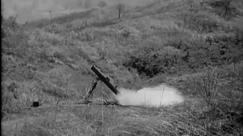 FIRING CAPTURED JAP... - FIRING CAPTURED JAPANESE ROCKETS, YAMSHITA LINES, EAST OF MA - 111-adc-3502