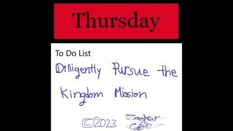 May 11th, 2023 - Living on Mission