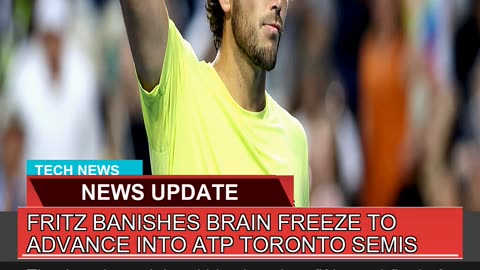 Fritz Banishes Brain Freeze to Advance Into Atp to