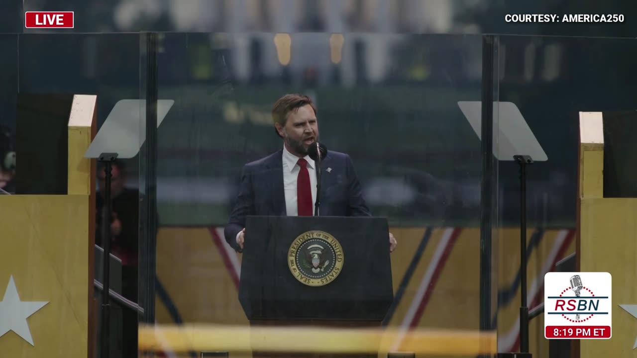 WATCH: VP JD Vance Speaks at Grand Military Parade for the 250 U.S. Army Anniversary - 6/14/25