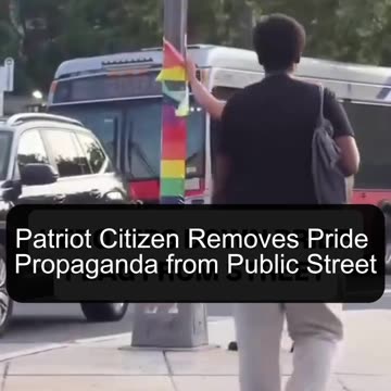 Patriot Steps In: Defending the American Flag