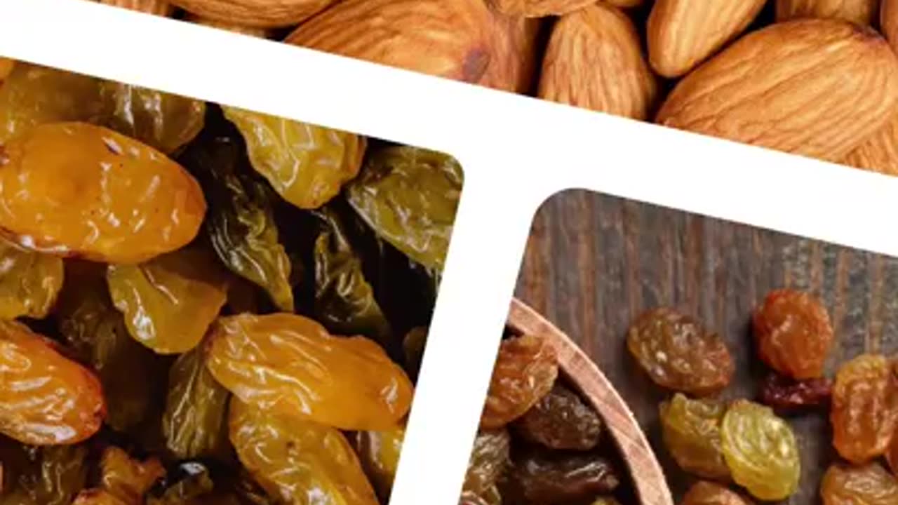 Almonds & Raisins Health Benefits