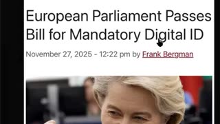The EU passes Bill for Mandatory Digital ID - Smoke&Mirrors