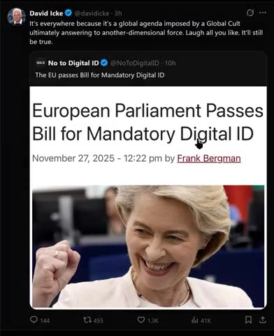The EU passes Bill for Mandatory Digital ID - Smoke&Mirrors