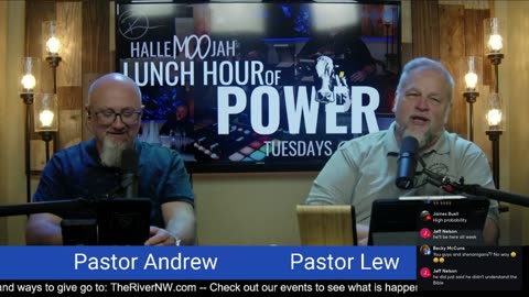 Episode 400 | 7-22-2025 | Halle-MOO-jah Lunch Hour of Power