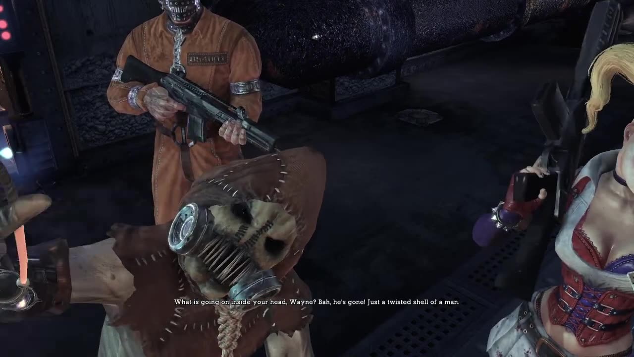 Lets Play Batman Arkham Asylum (Blind) Part 5 (Oof Spotted!!!!!!!!)