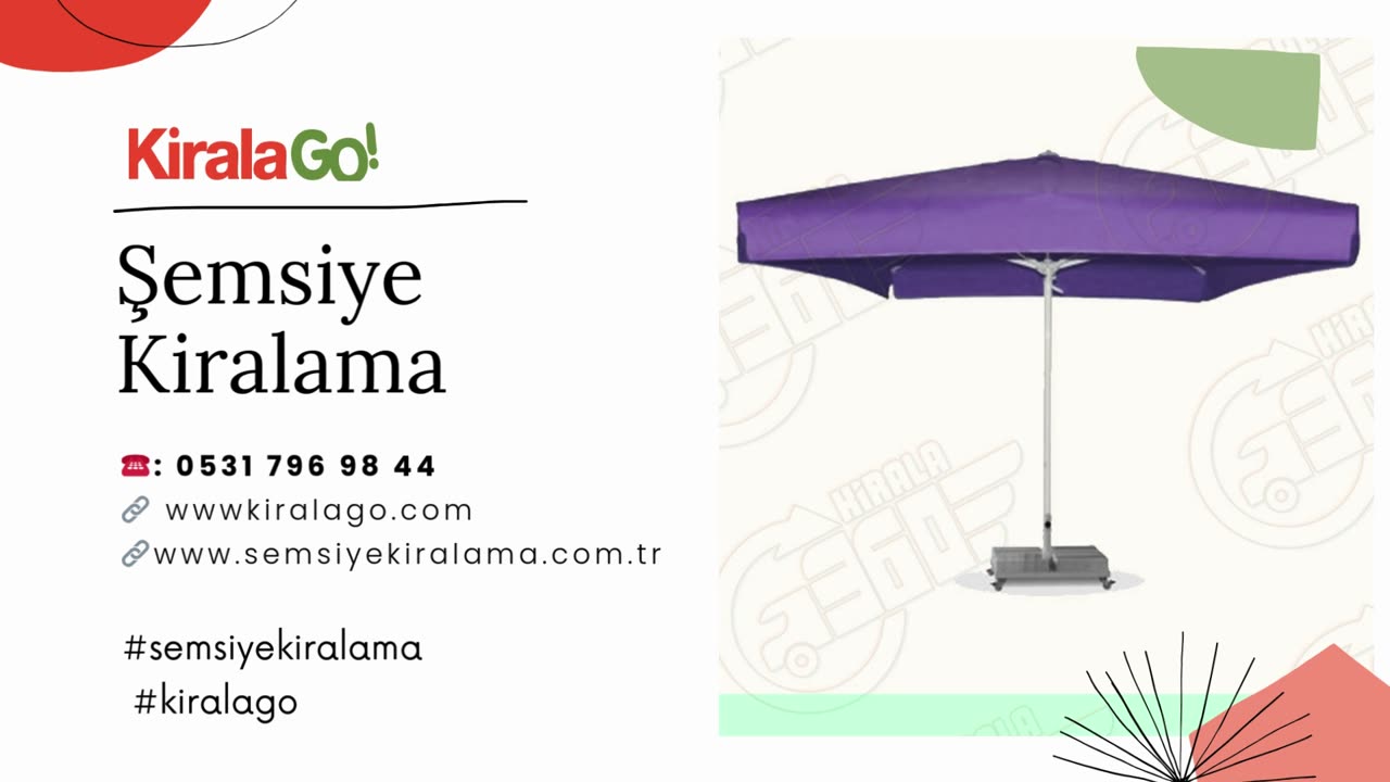 Şemsiye Kiralama
