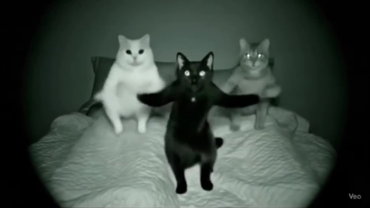 Always at night.