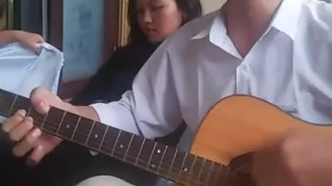 singing together with friends