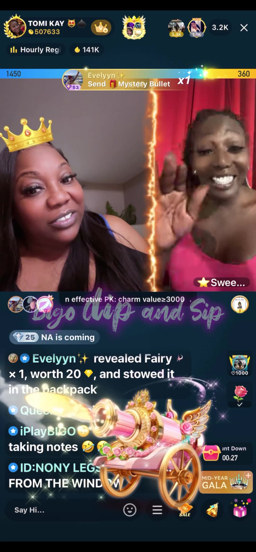 TomiKay sits down with Sweets2Have about Summer Raine n more 7/1/25 #bigoclipandsip