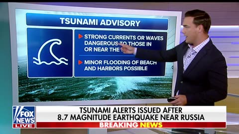 BREAKING: Tsunami alerts triggered for entire US West Coast after massive 8.7 quake