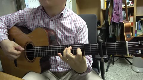 Too Young - Nat King Cole, finger style guitar arr.