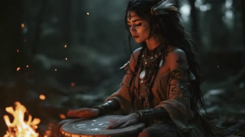 Shamanic Drumming + Chanting | Healing Vibrations for Mind & Soul