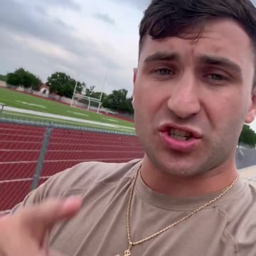 I just broke into Kuykendall Stadium.... films Austin Metcalfs blood