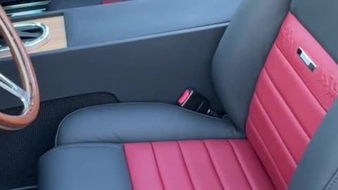 1966 Mustang GT convertible in Vintage Burgundy Me