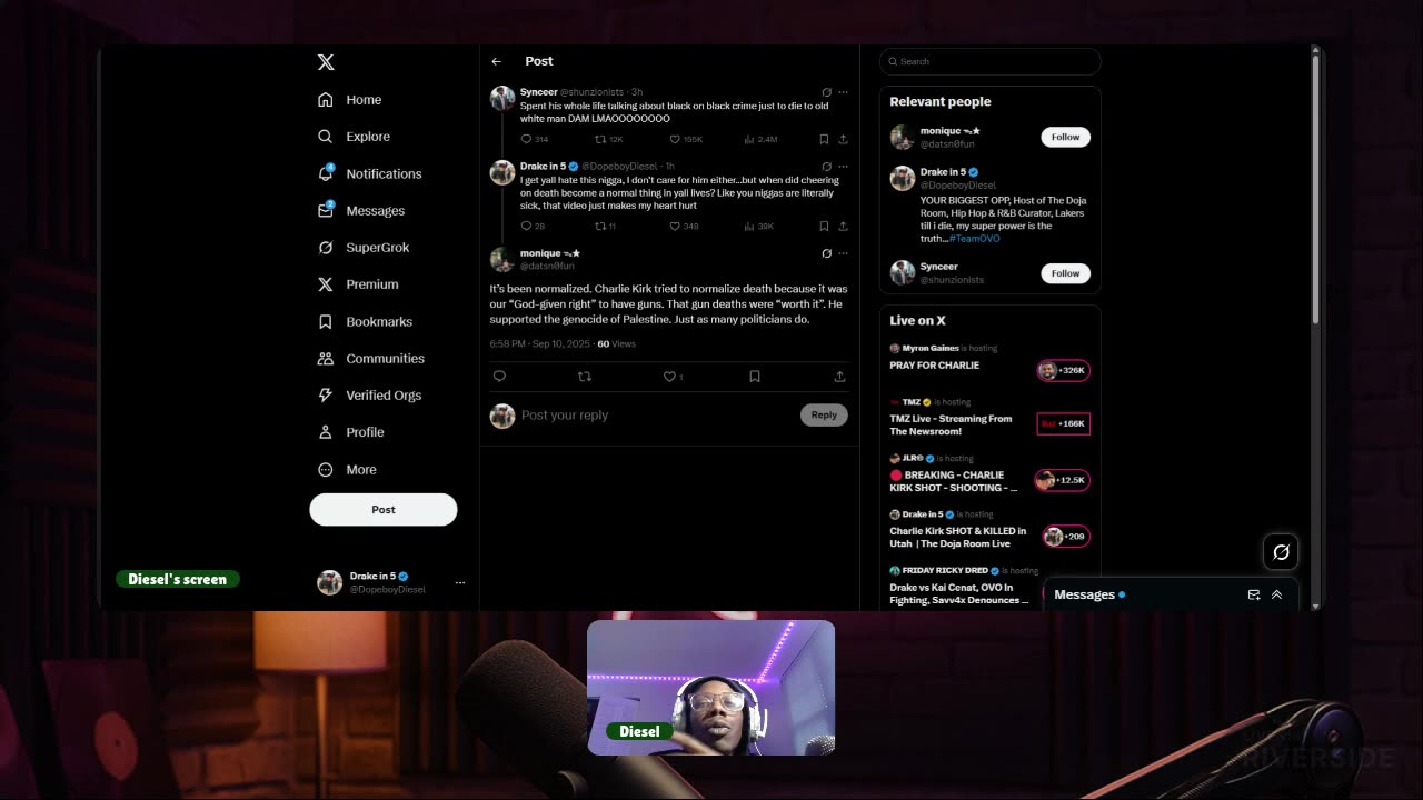 Charlie Kirk SHOT & KILLED in Utah | The Doja Room Live