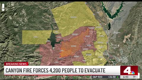 4,200 people forced to evacuate Canyon Fire #LOSANGELES #FIRE #WILDFIRE #CALIFORNIA #CanyonFire