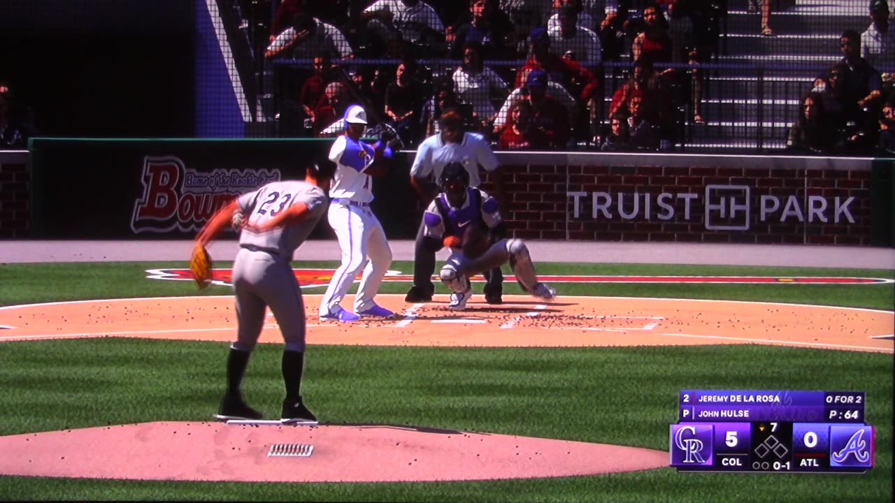 MLB The Show: Colorado Rockies vs Atlanta Braves (S12 G34)