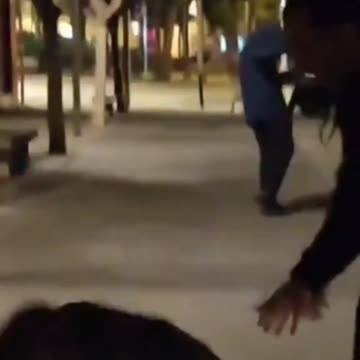 In Barcelona, ​​​​North Africans with machetes hunt Spaniards.