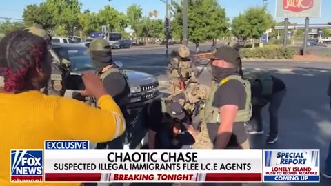 “Illegal immigrants took off running in all directions”