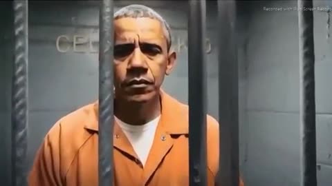 TRUMP TRUTH SOCIAL POST - OBAMA BEING ARRESTED BY FBI AND IN ORANGE JUMP SUIT IN PRISON - 1 min.