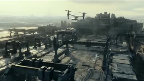 spectral (2016): final battle scene