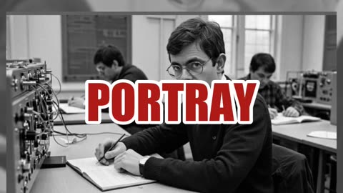 Fact Check: Photo Does NOT Show Rowan Atkinson Studying Electrical Engineering -- AI Image
