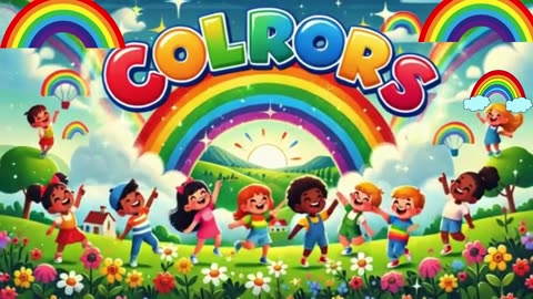 Rainbow Colors | Kid's Song | Kidzpark