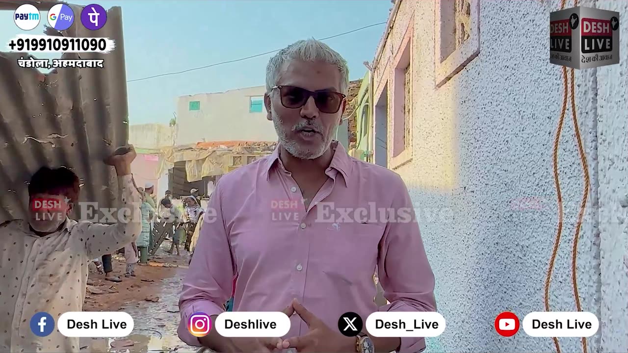 नक़बा की याद दिलाती है चंदौला की यह तस्वीरें गरीबों को किया गया बेघर | Desh Live | Sahal Qureshi