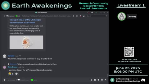 Earth Awakenings - Livestream 1 - #3255