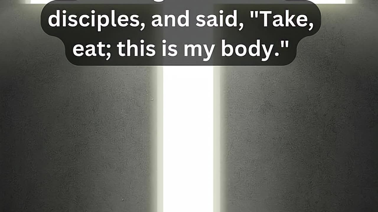 Journey of faith and spiritual growth Matthew 26:26 Daily Bible Verse