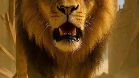 🦁💥Terrifying Lion Hunts Kitten Then Came the Cutest Surprise!