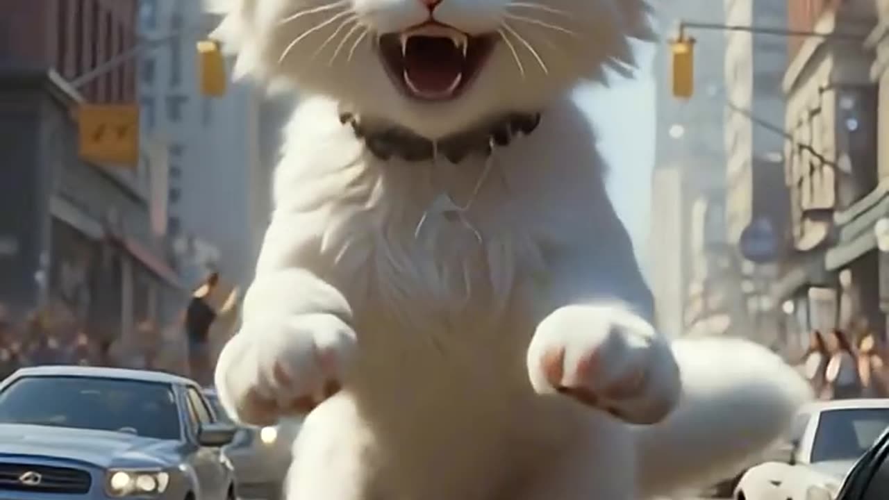 🐱🐱Kitten Turns Into Hybrid And Destroys City😱😱
