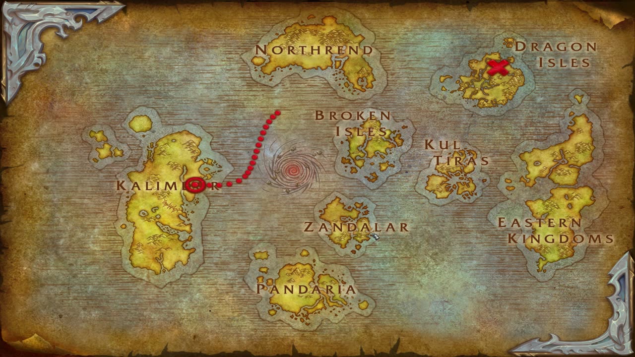 World of Warcraft Riding the sky bug