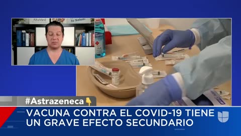 Efectos Adversos Secundarios de Trombosis de Vacuna COVID 19 AstraZeneca