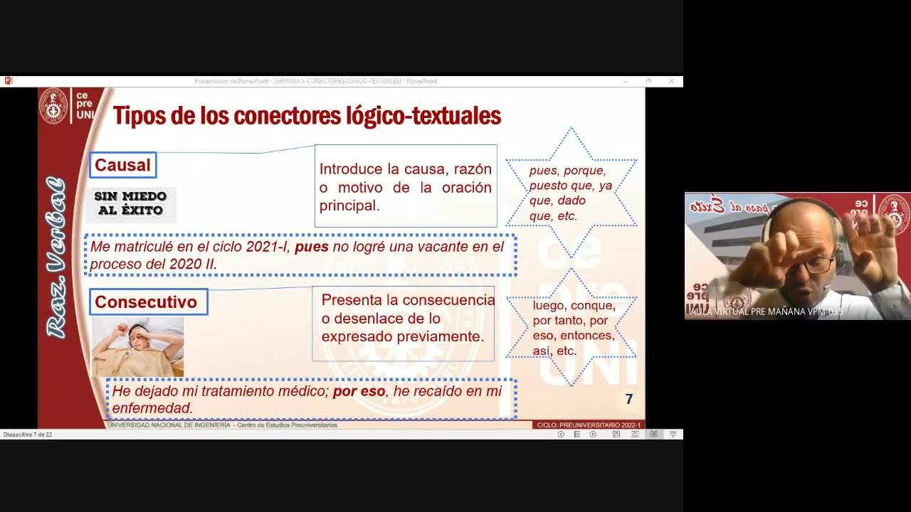 CEPRE UNI 2022 - 1 | Semana 05 | Raz. Verbal
