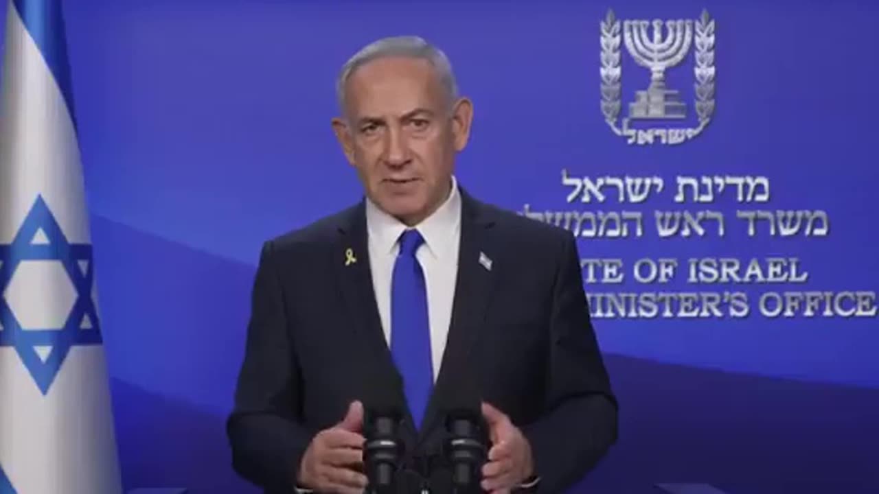 #Breaking #News #Iran #Israel Netanyahu: Today the Jewish state