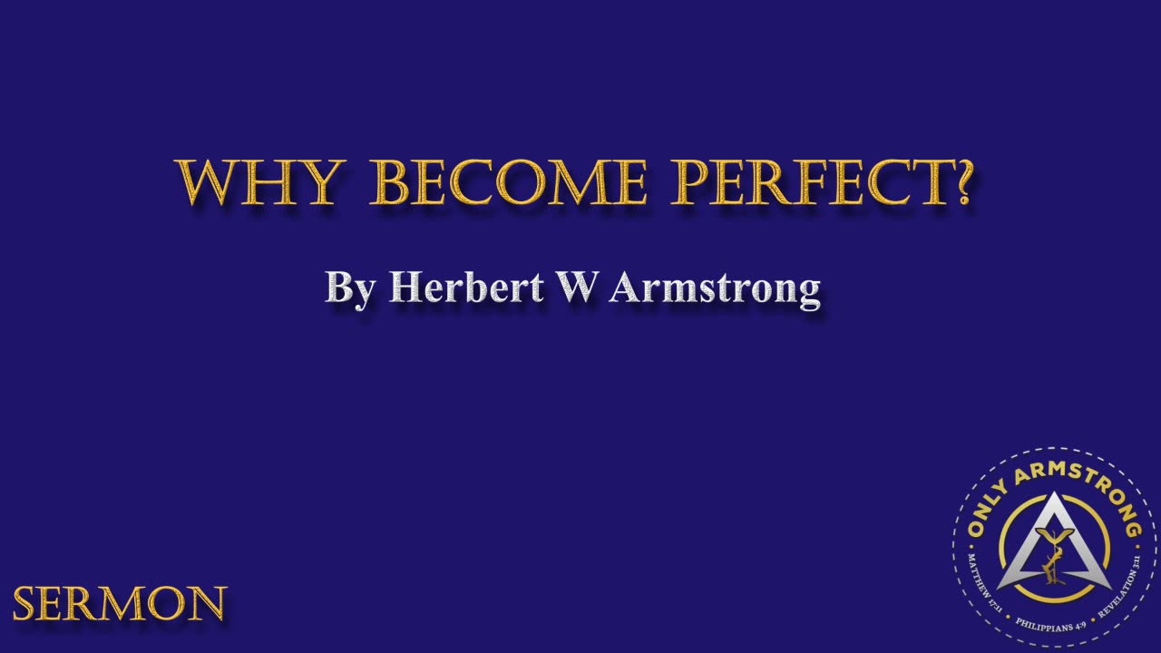 Why Become Perfect (Feat. Norman A. Smith)- D.U.B. '55