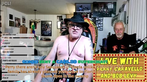 Live with Perry and Bob Levy!! 6.18.25 Perry Caravello Live (PCL)