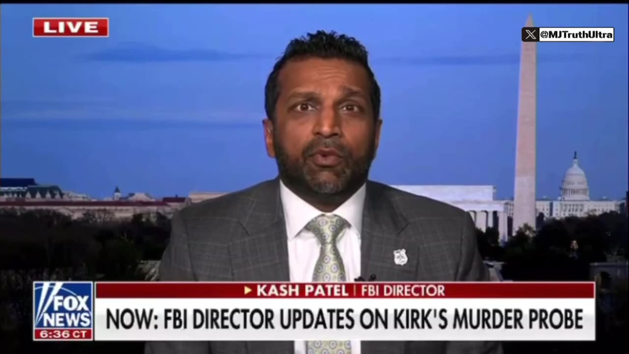 Kash Patel - Handwritten note Tyler saying he had opportunity to take out Charlie