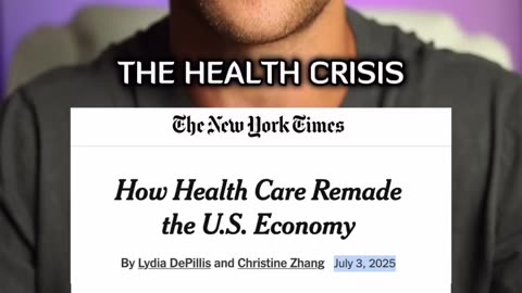 The New York Times just exposed the corruption of the U.S. healthcare economy.