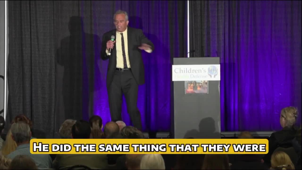 RFK jr On The Difference Between Ethyl and Methyl Mercury