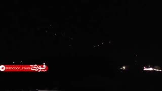 Large wave of suicide drones seen being launching from Iran towards Israel.