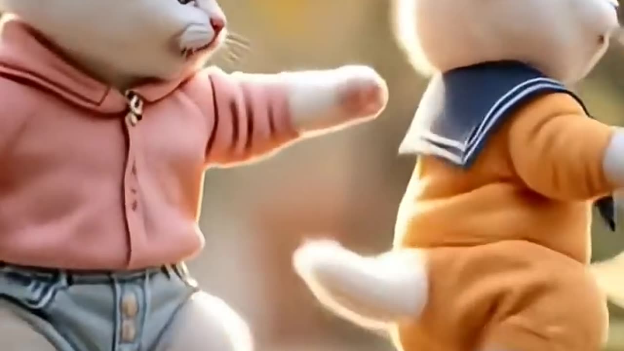 Cute Cat Dance.
