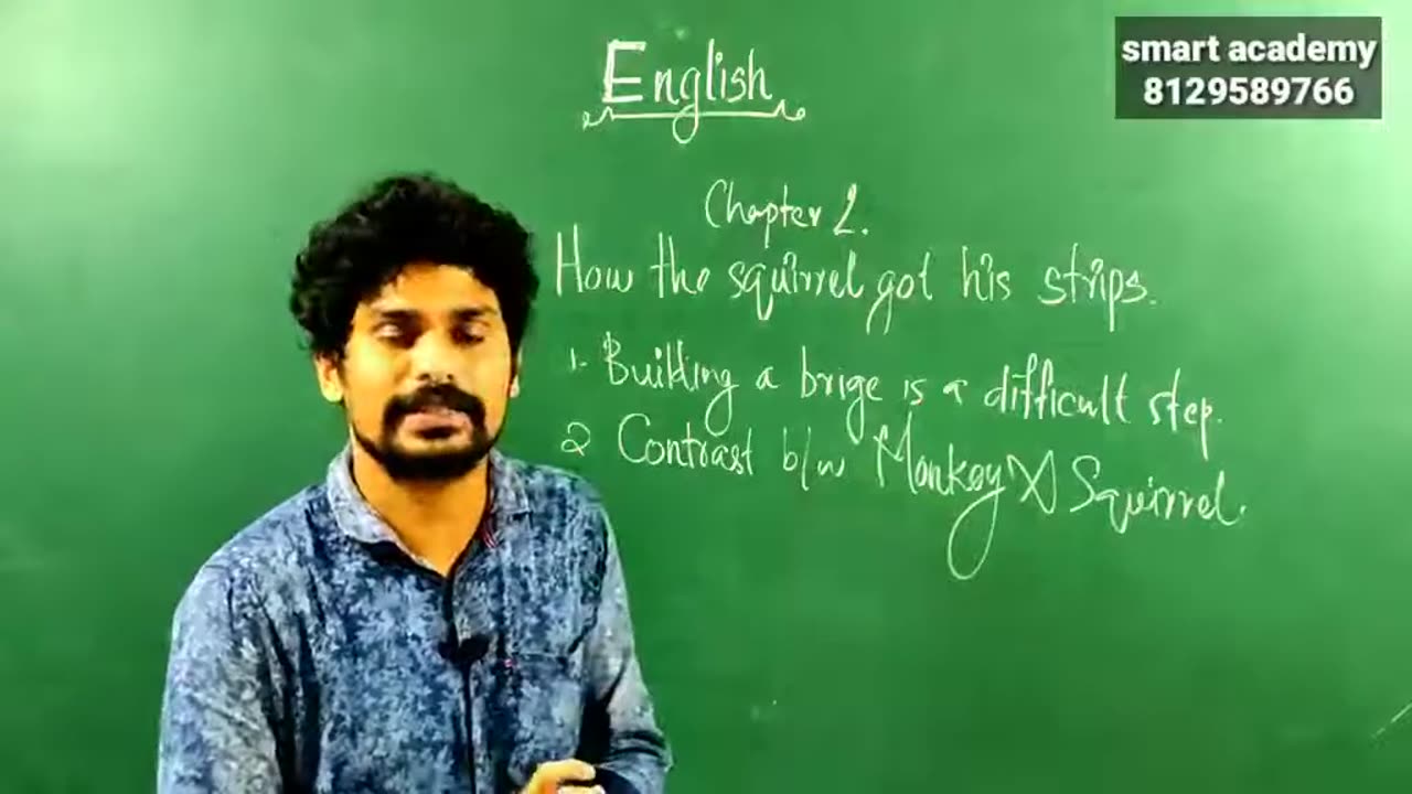 Sslc English Chapter 2, How The Squirrel Got It-452