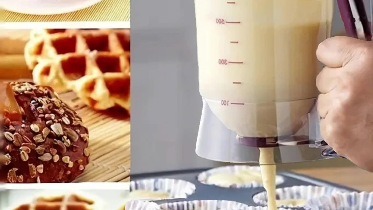 1pc Pancake Cupcake Batter Dispenser INFORM