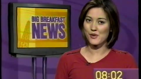 The Big Breakfast - 3rd November 2000 - News Headlines