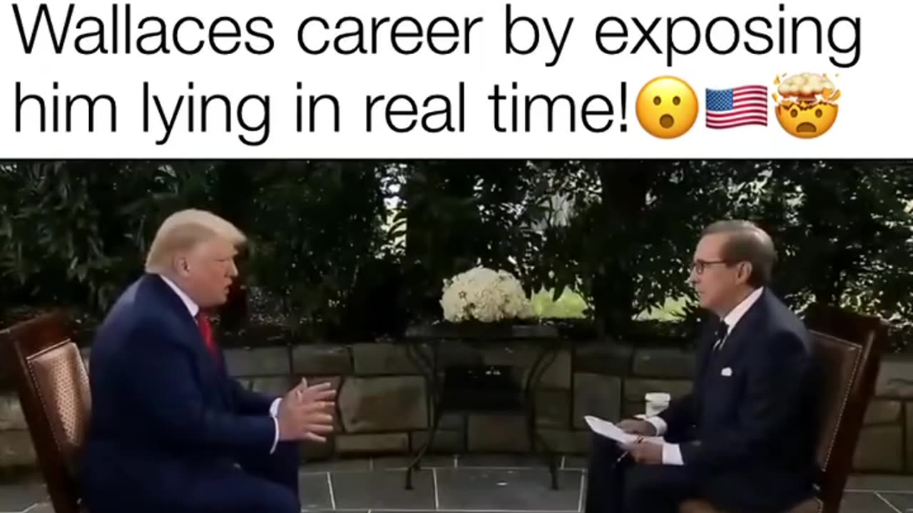 TRUMP'S MORTALITY RATE MASSACRE: Chris Wallace's Career ENDED in 63 Seconds as POTUS Exposes Fake News LIVE!